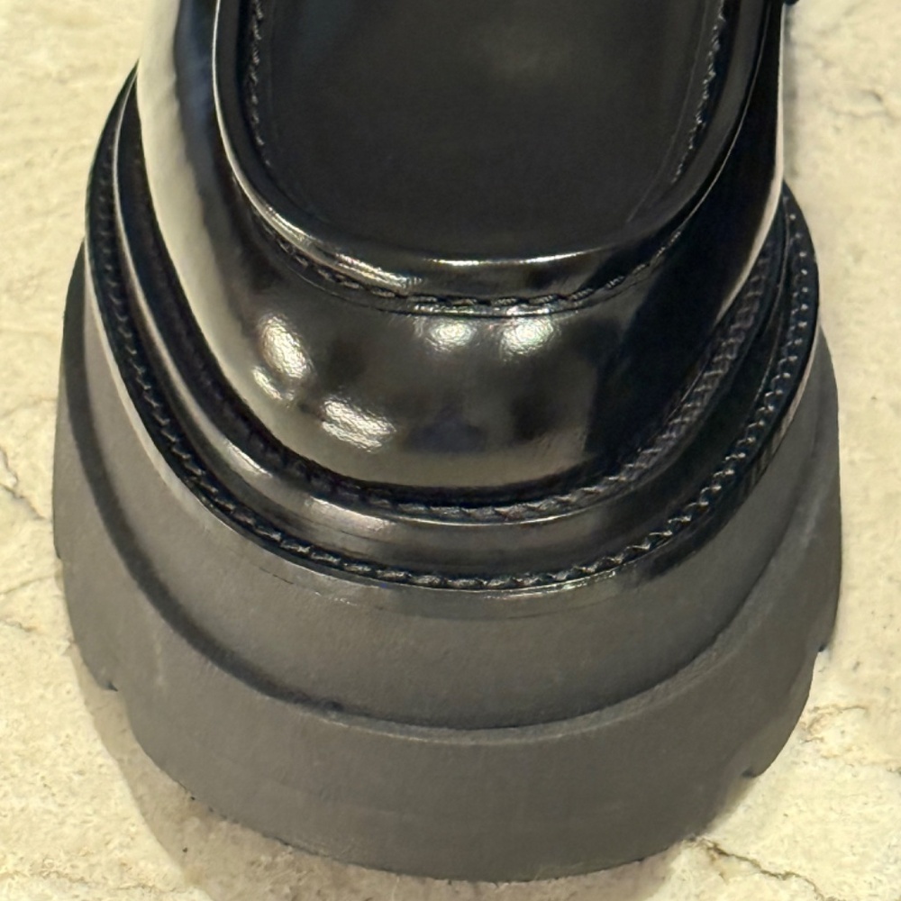 ALEXANDER WANG Platform Lug Sole Loafers, Size EU 40, NEW! WORE ONCE! - Picture 4 of 16